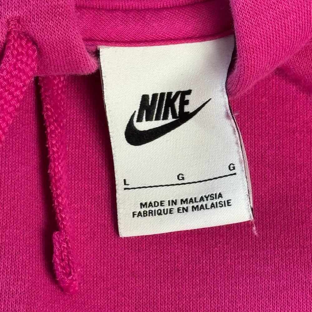 Women’s Nike Hot Pink Hoodie Size Large - Picture 3 of 3